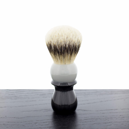 Product image 0 for WCS Two-Tone Tall Silvertip Shaving Brush, Grey & Black